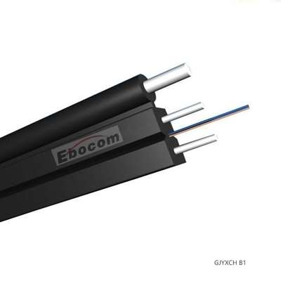 GJYXCH ftth fiber optic cable multicore 4 core optical drop cable LSZH jacket G652Doutdoor Internet high speed low loss