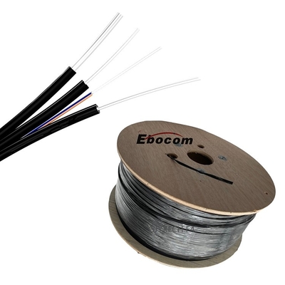 Drop Optical Fiber Cable LSZH Jacket Outdoor GJYXFCH FTTH SM G652 1 core  2 core Internet networking wire distribution