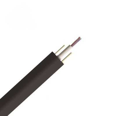 Outdoor Non-Metallic FRP Aerial GYFXY Cable 4 6 8 12 Core Single Mode G652D Fiber Optic Cable