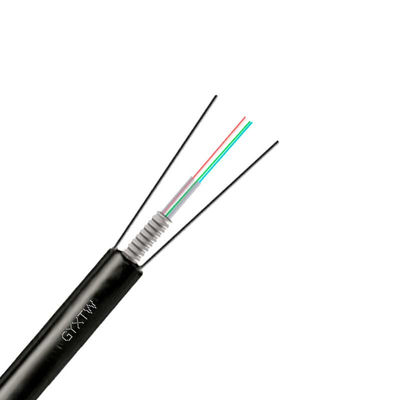 G652D GYXTW 48 Core Outdoor Fiber Optic Cable Water Blocking Structure Steel Wire Reinforced PE Jacket for Backbone Network