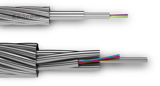 OPGW 72B1-150 Overhead Ground Wire Cable 72 96 144Core For Tower 220KV 110KV Communication