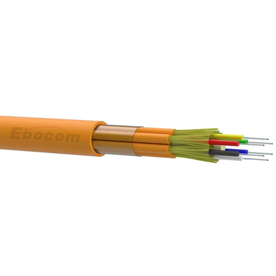 Cable à fibre optique pour intérieur gjfjv 90 μm Tight Buffer 2 4 12 24 Réseau de base SM MM G652D