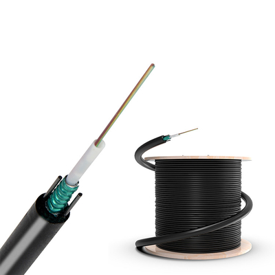 Faible perte GYXTW câble à fibre optique 12 24 noyau G652D pour la pose d'antenne et de conduit