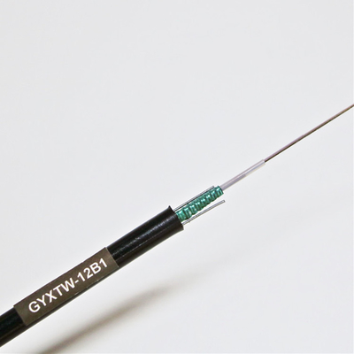 GYXTW câble blindé central à tubes lâches 2-24 câble à fibre mono-mode extérieur