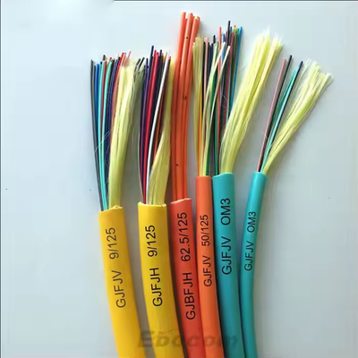 GJFJV GJFJH Câble optique intérieur 2-96 cœurs Mode unique G652D Communication de distribution