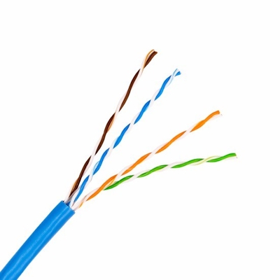 CAT5E CAT6 câble réseau UTP 24AWG Conducteur en cuivre pour la transmission de données par les ports Ethernet