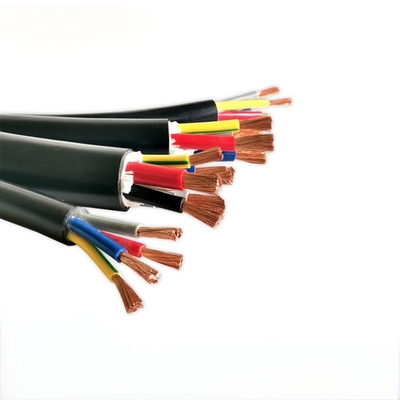 RVV câble électrique câble d'alimentation câble multiconducteur fil 2 3 4 5 noyau 0,75 1 1,5 2,5 4 6 MM