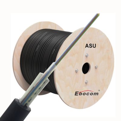 Câble ASU Monomode G652D Portée 80m 12 Fibres Optiques
