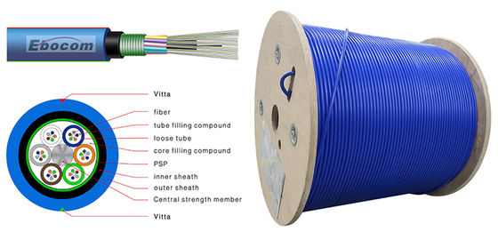 Flame Retardant Mining Cable MGTSV  G652D 12 24 36 48 core Outdoor Armoured Communication