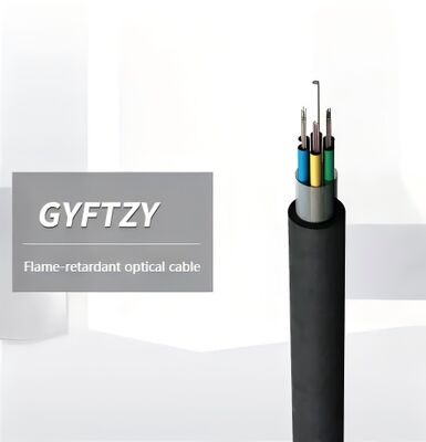 Câble à fibre optique GYFTZY 48 âmes monomode à tube lâche non métallique avec élément de résistance
