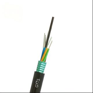 Câble à fibre optique GYTS 48 coeurs, standard industriel pour dorsales haute densité